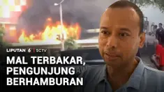 Sebuah mal di kawasan Cibubur, Bekasi, Jawa Barat terbakar. Pengunjung dan karyawan mal panik berhamburan menyelamatkan diri.