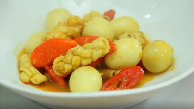 [Bintang] Resep Enak: Cah Cumi Kari Pedas