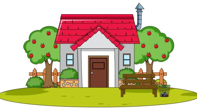 Ilustrasi Rumah Tipe 35 dengan Taman Asri (credit: brgfx/freepik)