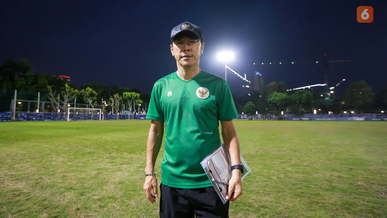 Latihan Timnas Indonesia U-20 untuk Persiapan Kualifikasi Piala Asia U-20 2023