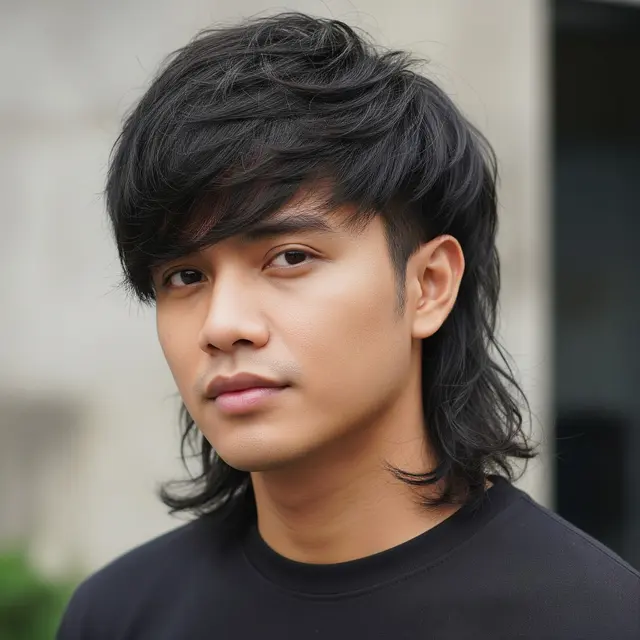 Model Rambut Pria Panjang Berantakan Tapi Tetap Rapi