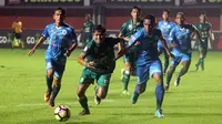 Disiplin dan tanggung jawab membawa PSS mengalahkan Persibangga di Purbalingga. (Bola.com/Ronald Seger)