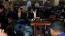 Dalam pernyataannya, Wanda Hamidah mengaku tidak pernah menerima panggilan dari PAN sebelum resmi diberhentikan, Jakarta, (16/9/14). (Liputan6.com/Faisal R Syam) 