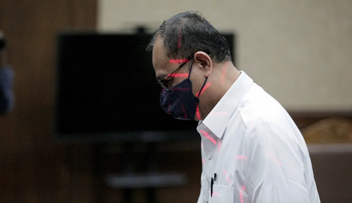 Dalam perkara ini, Rafael Alun dituntut hukuman 14 tahun penjara, karena diyakini jaksa terbukti bersalah menerima gratifikasi Rp 16,4 miliar dan melakukan TPPU. (Liputan6.com/Faizal Fanani)