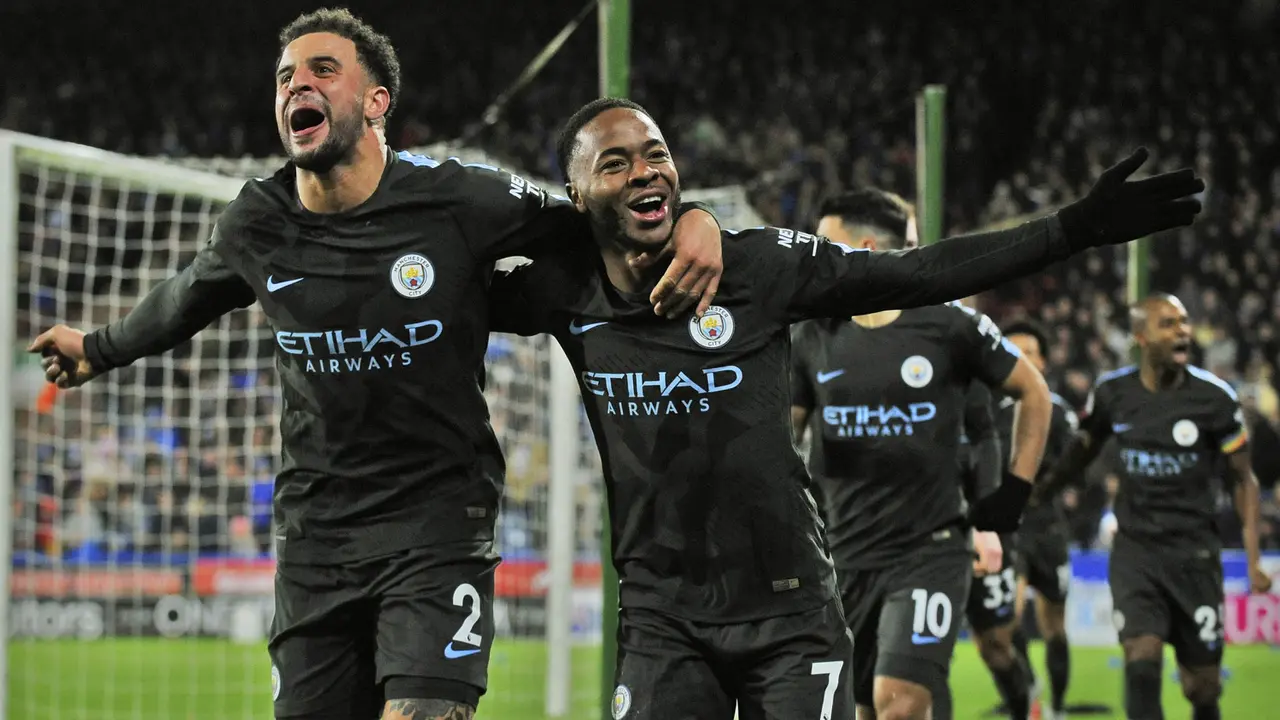 Cuplikan Manchester City Menang Dramatis atas Huddersfield