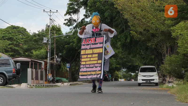 badut pengumpul donasi