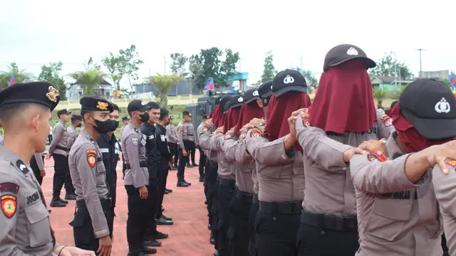 Penyambutan Bintara Remaja dan Tradisi Keluarga Asuh Bintara Polri di Polda Kaltara Tahun 2023