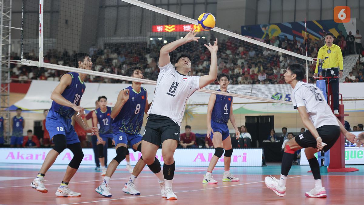 Hasil SEA V League 2025: Hajar Vietnam, Timnas Voli Indonesia Selangkah Lagi ke National League 2026