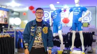 Mantan penyerang Timnas Indonesia dan Persib Bandung, Zaenal Arief. (Bola.com/Bagaskara Lazuardi)