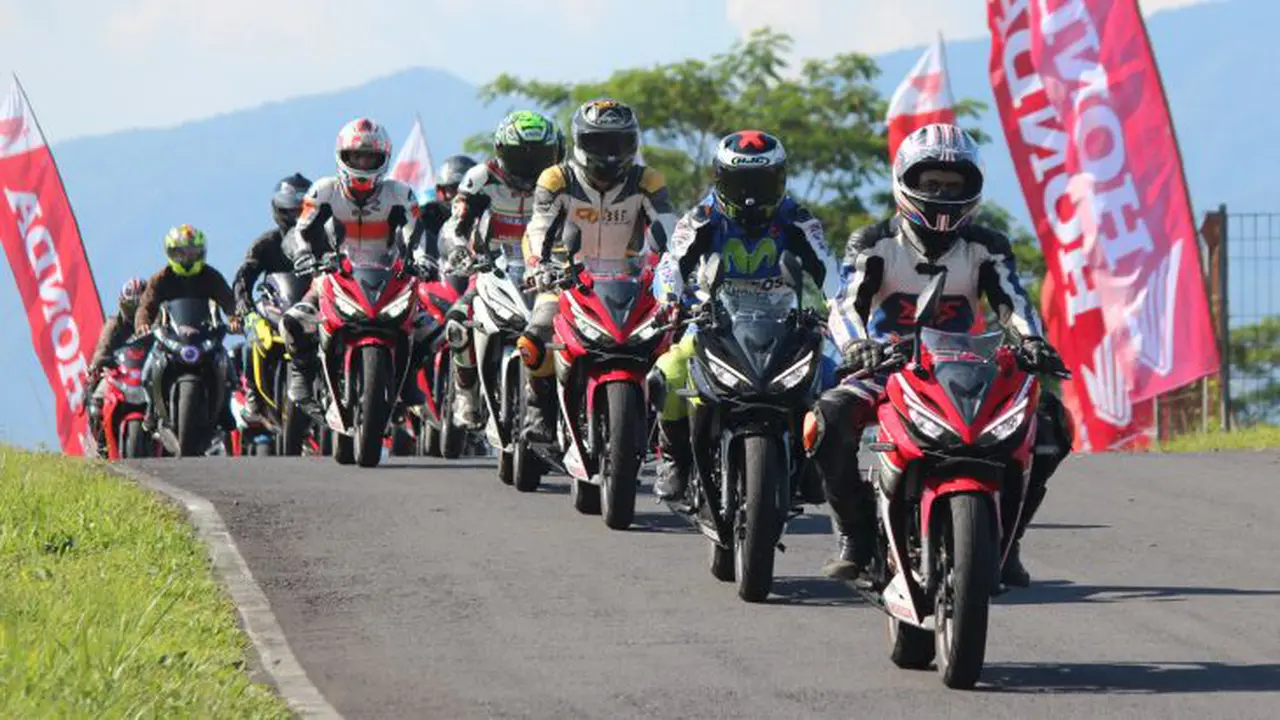 All New Honda CBR 150R Track Day Tasikmalaya Diserbu Anak Klub