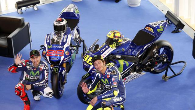 Valentino Rossi dan Jorge Lorenzo