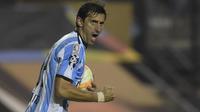 Striker Racing Club asal Argentina, Diego Milito. (AFP/Juan Mabromata)