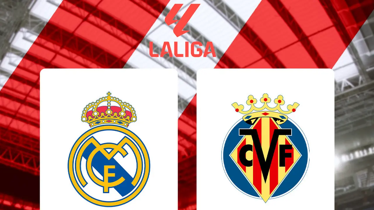 Liga Spanyol - Real Madrid Vs Villarreal