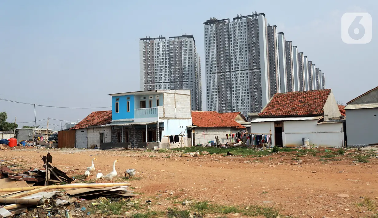 Perkampungan warga tiga desa ini  berbatasan langsung dengan megaproyek Pantai Indah Kapuk (PIK) 2. (Liputan6.com/Johan Tallo)
