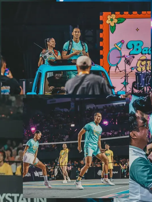 Couple yang satu ini juga kompak menata rambutnya dengan gaya kepang. Mana pasangan favoritmu, Sahabat FIMELA? [Foto: Instagram/gelaelized]