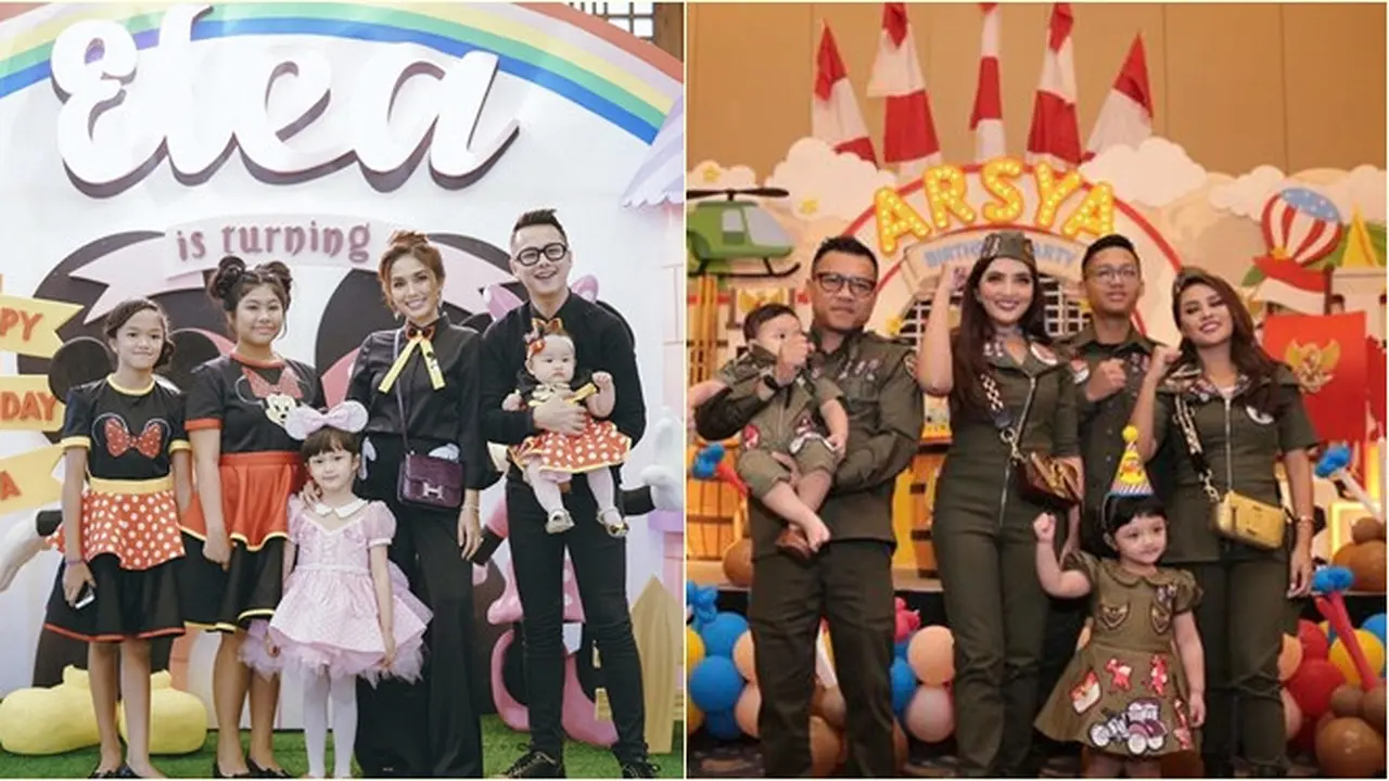 [Bintang] Ultah Anak Andhika-Ussy vs Anang-Ashanty