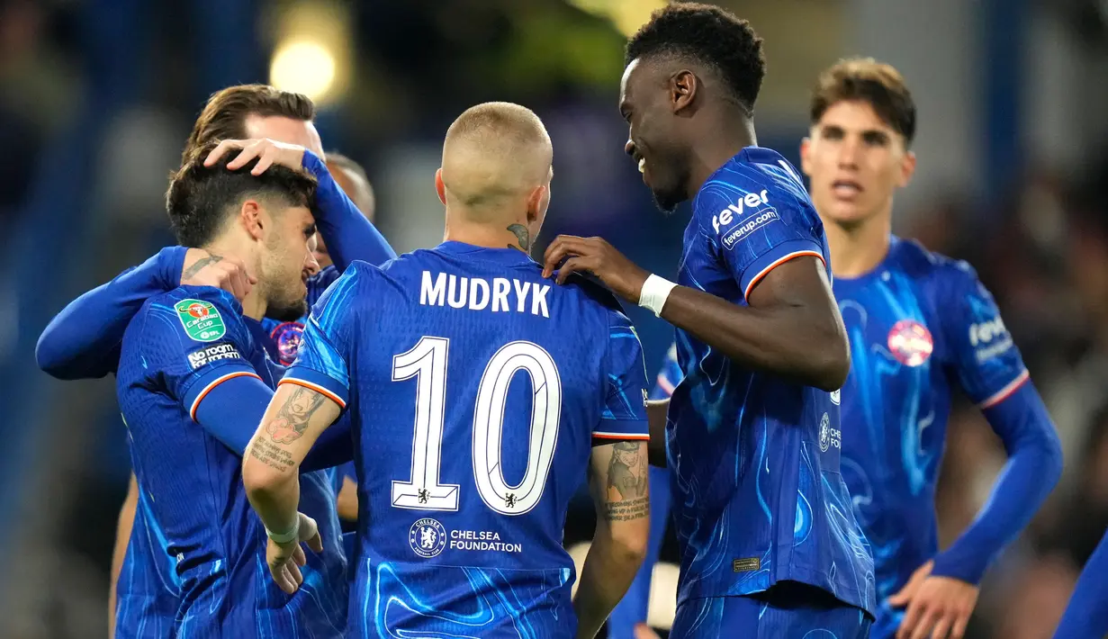Chelsea sukses menghajar Barrow dengan skor telak 5-0. (AP Photo/Kirsty Wigglesworth)