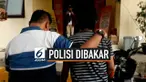 Lima mahasiswa ditetapkan menjadi tersangka dalam kasus pembakaran polisi ketika polisi sedang mengamankan demonstrasi di Cianjur.