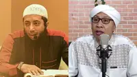 Utsadz Khalid Basalamah dan Buya Yahya. (Foto via Instagram @Kajianmusawarah dan YouTube Al Bahjah TV)
