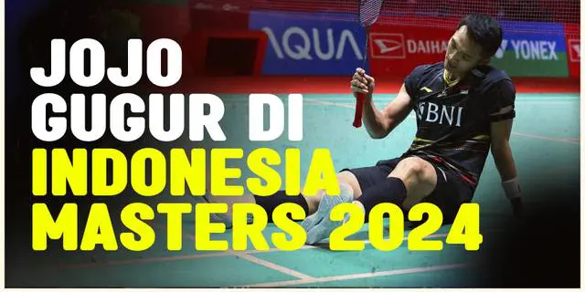 VIDEO: Jonatan Christie Merasa Kecewa Usai Kalah di Babak 32 Besar Indonesia Masters 2024