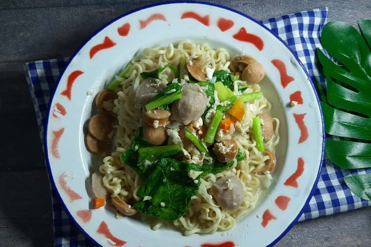 resep mie tek tek indomie