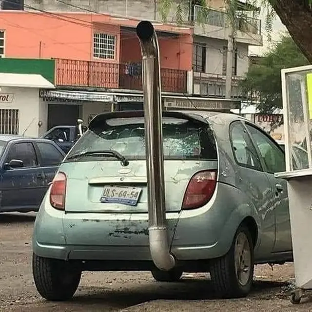 7 Potret Modifikasi Knalpot Mobil Ini Anti-mainstream, Ada yang Dari Kotak Surat