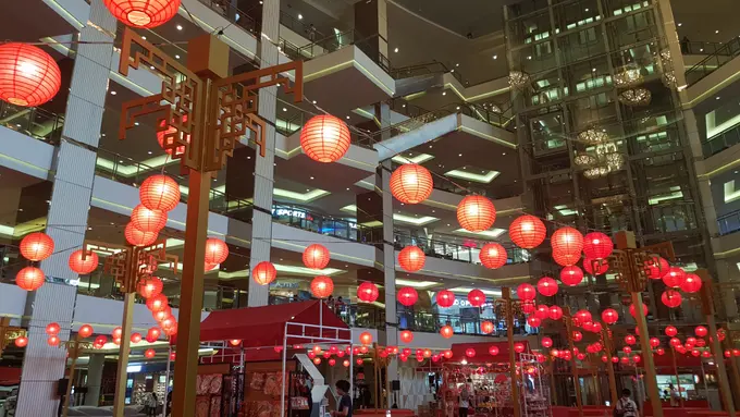 Imlek di Mal Taman Anggrek