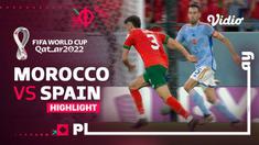 Berita video highlights pertandingan Piala Dunia 2022 antara Maroko melawan Spanyol di babak 16 besar Piala Dunia 2022, Selasa, (6/12/2022) malam WIB.