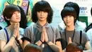 Minho SHINee seperti mempunyai gaya rambut panjang dan keriting. (Foto: koreaboo.com)