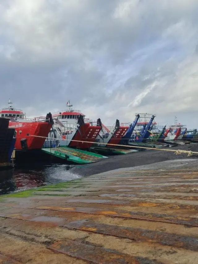 Kapal eKS LCT yang direkomendasikan  untuk perbaikan (Istimewa)