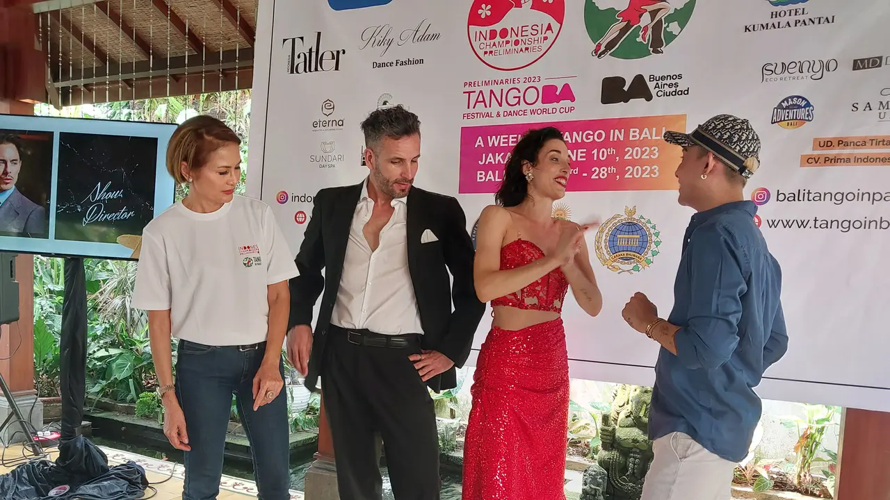 Puluhan Penari Tango akan menujukkan penampilan terbaik di Bali