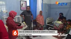 Video amatir yang direkam warga menunjukkan detik-detik saat seorang tenaga medis Puskesmas menggendong sesosok bayi mungil yang baru saja dilahirkan, keluar dari bus PO Bintang Mas untuk diberi pertolongan pertama di Puskesmas Baureno.