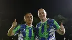 Rombongan FIFA dan pengurus PSSI bermain sepak bola bersama di Stadion Madya, Senayan, Jakarta, Selasa (18/10/2022). (Bola.com/M Iqbal Ichsan)