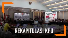 KPU menggelar rapat pleno nasional rekapitulasi pemilu luar negeri. Hari ini ada 26 perwakilan panitia pemilu luar negeri yang melakuan rekapitulasi