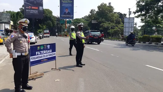Polres Depok lakukan filterisasi massa jelang aksi demo mahasiswa di Jakarta