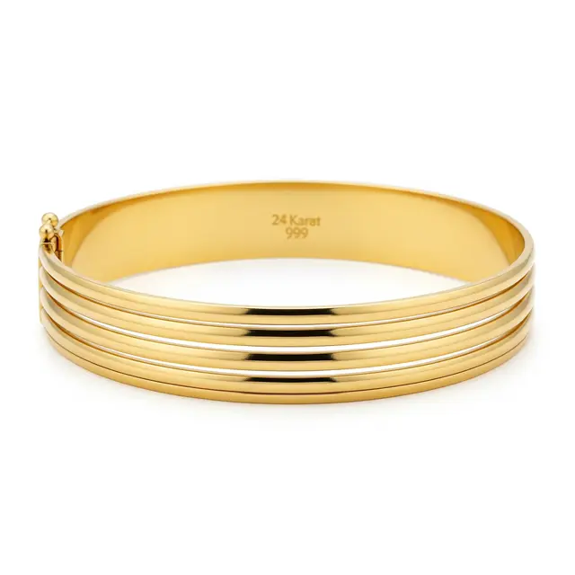 9 Model Gelang Emas 24 Karat 999, Tampil Elegan di Setiap Momen