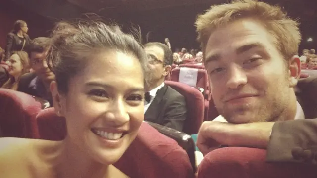 Dian Sastro dan Robert Pattinson