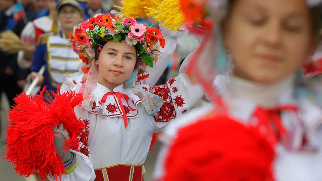 Rayakan Hasil Panen, Warga Belarus Gelar Festival Dozynki