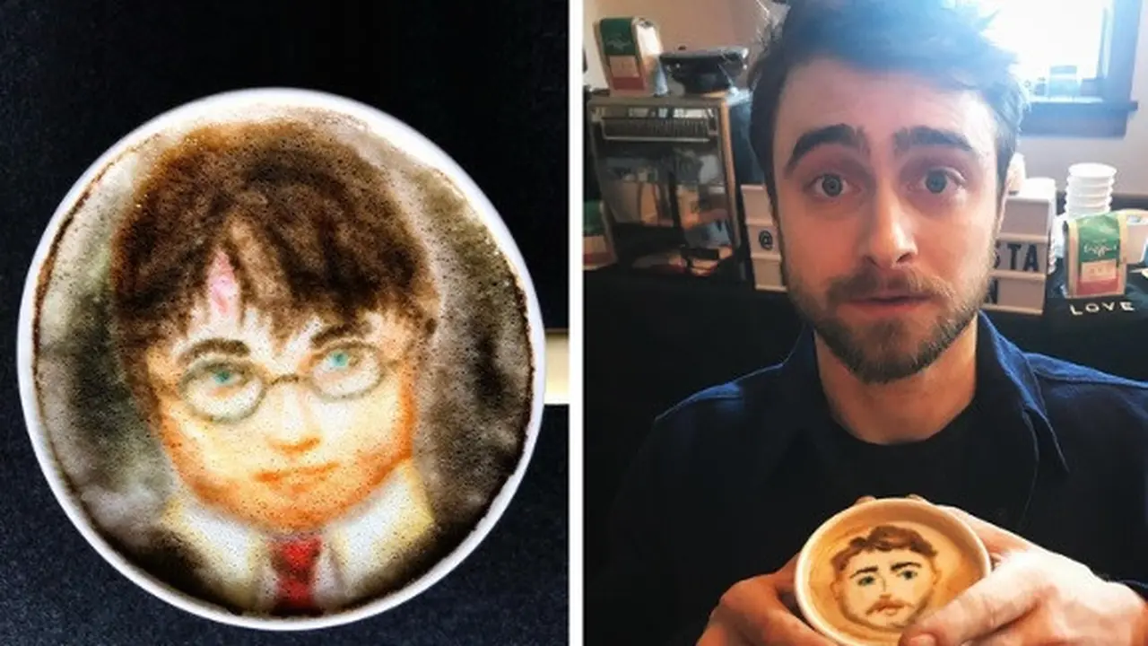 latte art unik