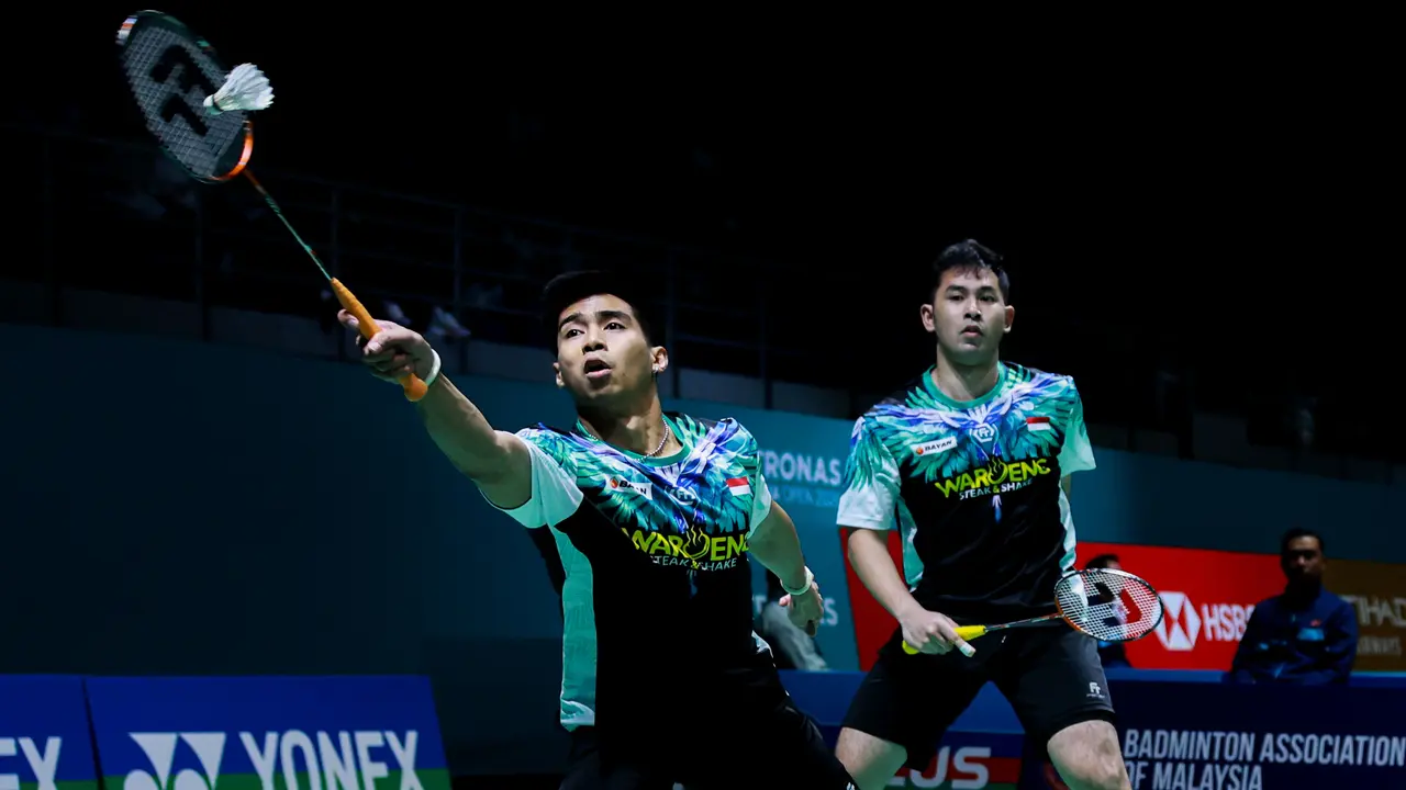 Sabar Karyaman Gutama/Moh Reza Pahlevi Isfahani - Malaysia Open 2026 - Bulu Tangkis