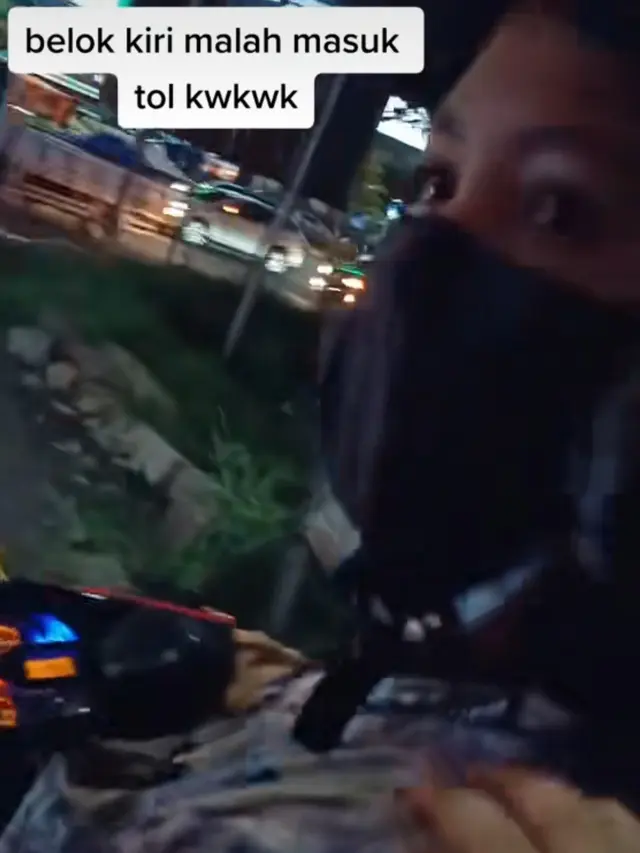 Nyasar di Jalan Tol