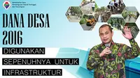 Kemendes PDTT  terus mendorong pembangunan infrastruktur dengan mengalokasikan dana dan menggandeng pemerintah daerah.