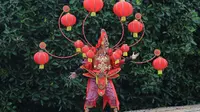 Wonderful Indonesia Guncang Tiongkok Xi'an Silk Road International Tourism Expo 2017. (foto : Liputan6.com / edhie prayitno ige)