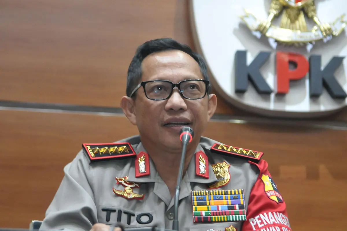 Kapolri Datangi KPK Bahas Teror Novel Baswedan