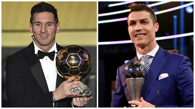 Lionel Messi dan Cristiano Ronaldo
