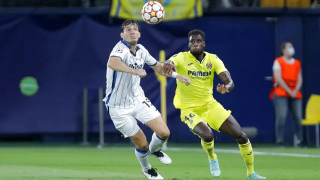 FOTO: Villarreal Tahan Imbang Atalanta di Liga Champions