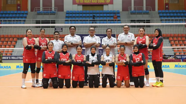 Timnas Voli Putri Indonesia - AVC Nations Cup 2025 - Bola Voli