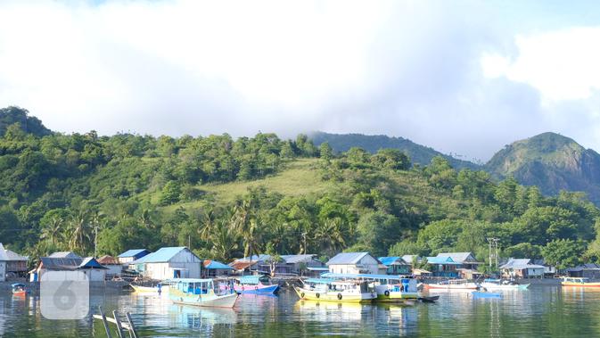 Desa Pasir Panjang, Pulau Rinca, Nusa Tenggara Timur (NTT). (Liputan6.com/Asnida Riani)