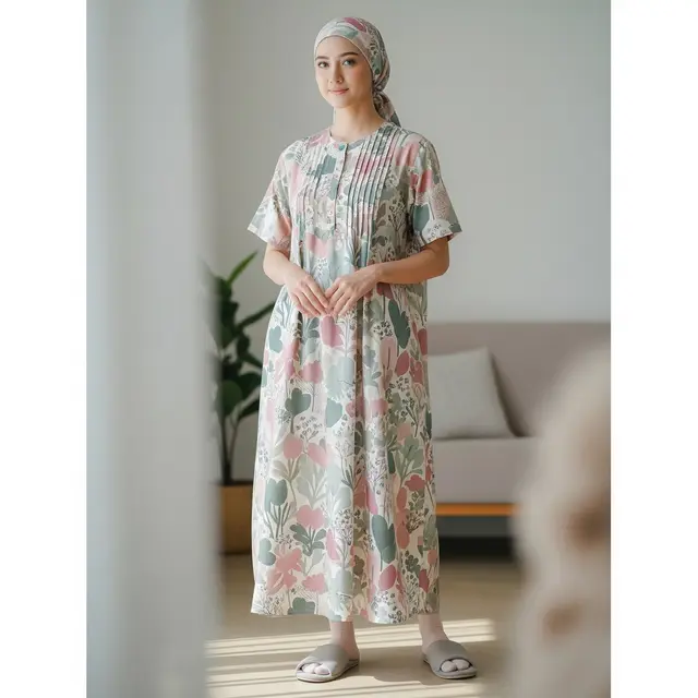 Model Daster Arab Lengan Pendek Terbaru 2026