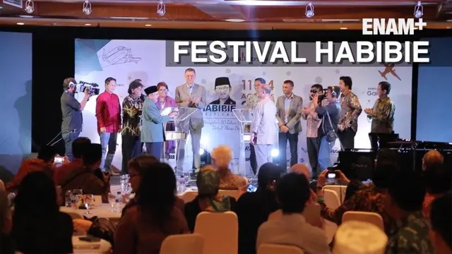 Festival Habibie digelar 11 sampai dengan 14 Agustus 2016, di Museum Nasional Indonesia, Bertujuan untuk merayakan ulang tahun BJ Habibie yang ke-80 dan kontribusinya terhadap Ilmu Pengetahuan dan Teknologi di Indonesia 